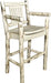 Montana Woodworks Montana Collection Counter Height Captain's Barstool-Rustic Furniture Marketplace