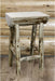 Montana Woodworks Montana Collection Counter Height Half Log Barstool-Rustic Furniture Marketplace