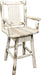 Montana Woodworks Montana Collection Counter Height Swivel Captain's Barstool-Rustic Furniture Marketplace