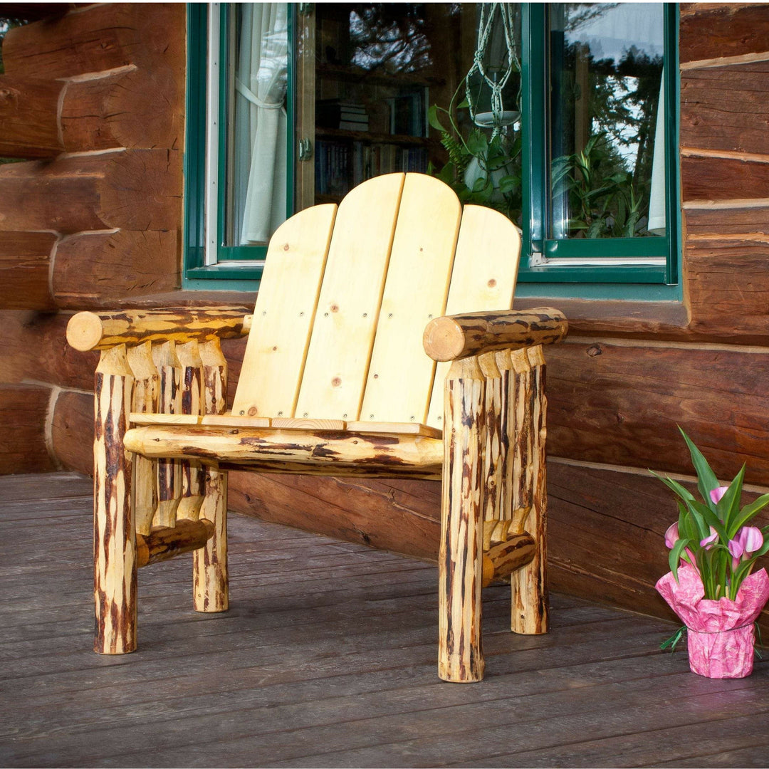 Montana Woodworks Montana Collection Deck Chair-Rustic Furniture Marketplace