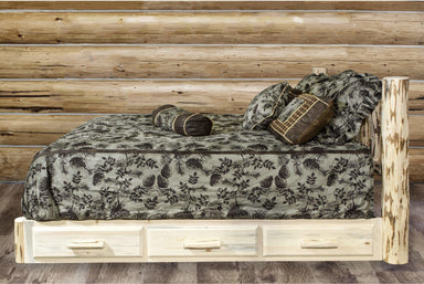 Montana Woodworks Montana Collection Full Storage Platform Bed-Rustic Furniture Marketplace