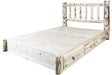 Montana Woodworks Montana Collection King Platform Bed-Rustic Furniture Marketplace