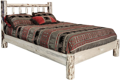 Montana Woodworks Montana Collection Queen Platform Bed-Rustic Furniture Marketplace