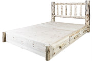 Montana Woodworks Montana Collection Queen Platform Bed-Rustic Furniture Marketplace