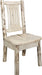 Montana Woodworks Montana Collection Side Chair with Ergonomic Wooden Seat-Rustic Furniture Marketplace