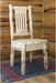 Montana Woodworks Montana Collection Side Chair with Ergonomic Wooden Seat-Rustic Furniture Marketplace