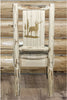 Montana Woodworks Montana Collection Side Chair with Laser Engraved Design - Ready to Finish-Rustic Furniture Marketplace