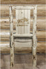 Montana Woodworks Montana Collection Side Chair with Laser Engraved Design - Ready to Finish-Rustic Furniture Marketplace