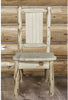 Montana Woodworks Montana Collection Side Chair with Laser Engraved Design - Ready to Finish-Rustic Furniture Marketplace