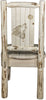 Montana Woodworks Montana Collection Side Chair with Laser Engraved Design - Ready to Finish-Rustic Furniture Marketplace