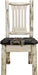 Montana Woodworks Montana Collection Side Chair with Upholstered Seat-Rustic Furniture Marketplace