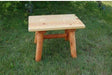 Moon Valley Rustic 28" Outdoor End Table-Rustic Furniture Marketplace