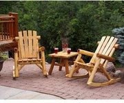 Moon Valley Rustic 28" Outdoor End Table-Rustic Furniture Marketplace