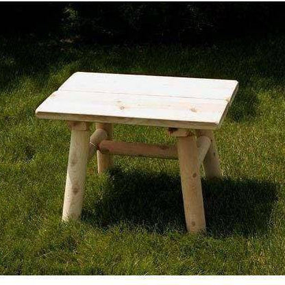 Moon Valley Rustic 28" Outdoor End Table-Rustic Furniture Marketplace