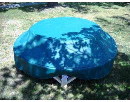 Moon Valley Rustic 56" Round Picnic Table Cover-Rustic Furniture Marketplace