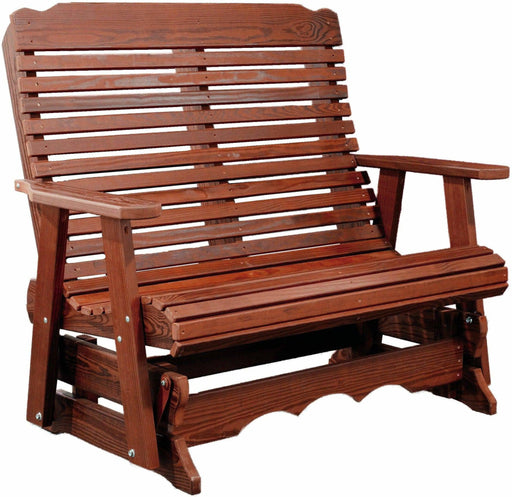 Nature’s Lawn & Patio 2 Person Glider Bench-Rustic Furniture Marketplace