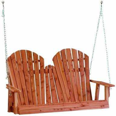 Nature’s Lawn & Patio 2-Person Wood Porch Swing-Rustic Furniture Marketplace