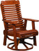 Nature’s Lawn & Patio 33" Swivel Glider Chair-Rustic Furniture Marketplace