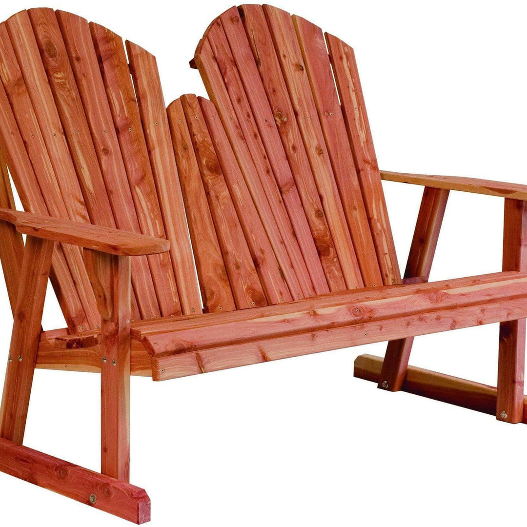 Nature’s Lawn & Patio 4' Love Seat Bench-Rustic Furniture Marketplace