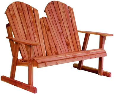 Nature’s Lawn & Patio 4' Love Seat Bench-Rustic Furniture Marketplace
