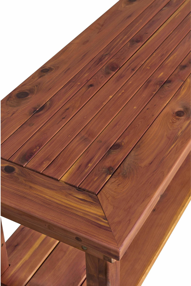 Nature’s Lawn & Patio 48" Wood Coffee Table-Rustic Furniture Marketplace