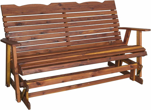 Nature’s Lawn & Patio Adirondack Glider-Rustic Furniture Marketplace