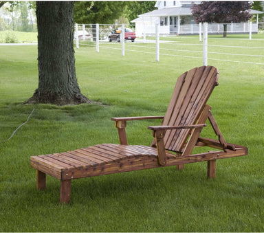 Nature’s Lawn & Patio Adirondack Lounge Chair-Rustic Furniture Marketplace