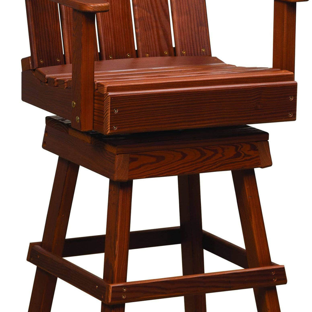 Nature’s Lawn & Patio Outdoor Swivel Chair-Rustic Furniture Marketplace