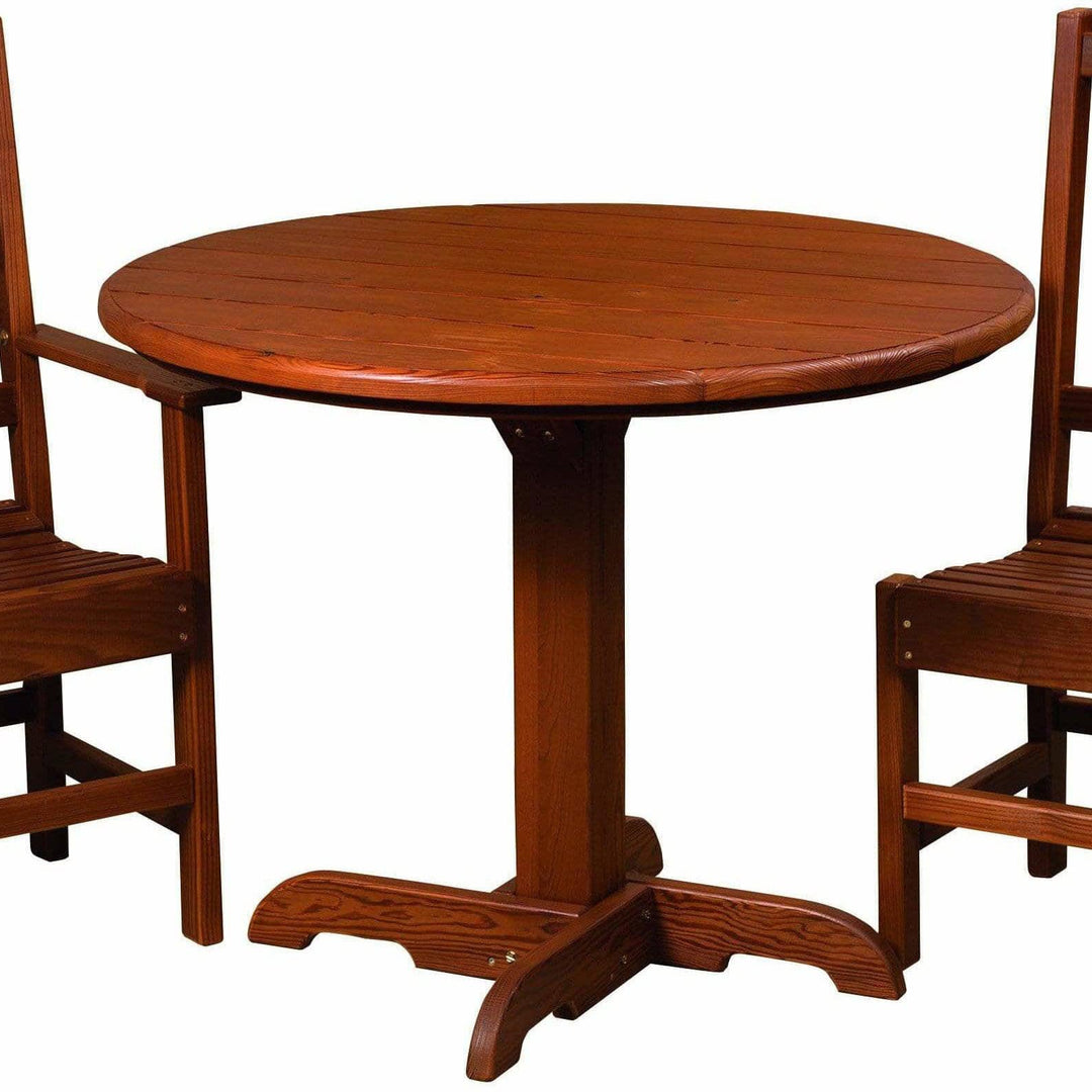 Nature’s Lawn & Patio Round Table Set-Rustic Furniture Marketplace