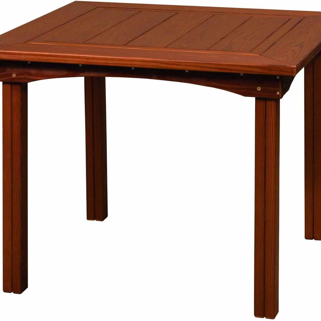 Nature’s Lawn & Patio Square Table-Rustic Furniture Marketplace