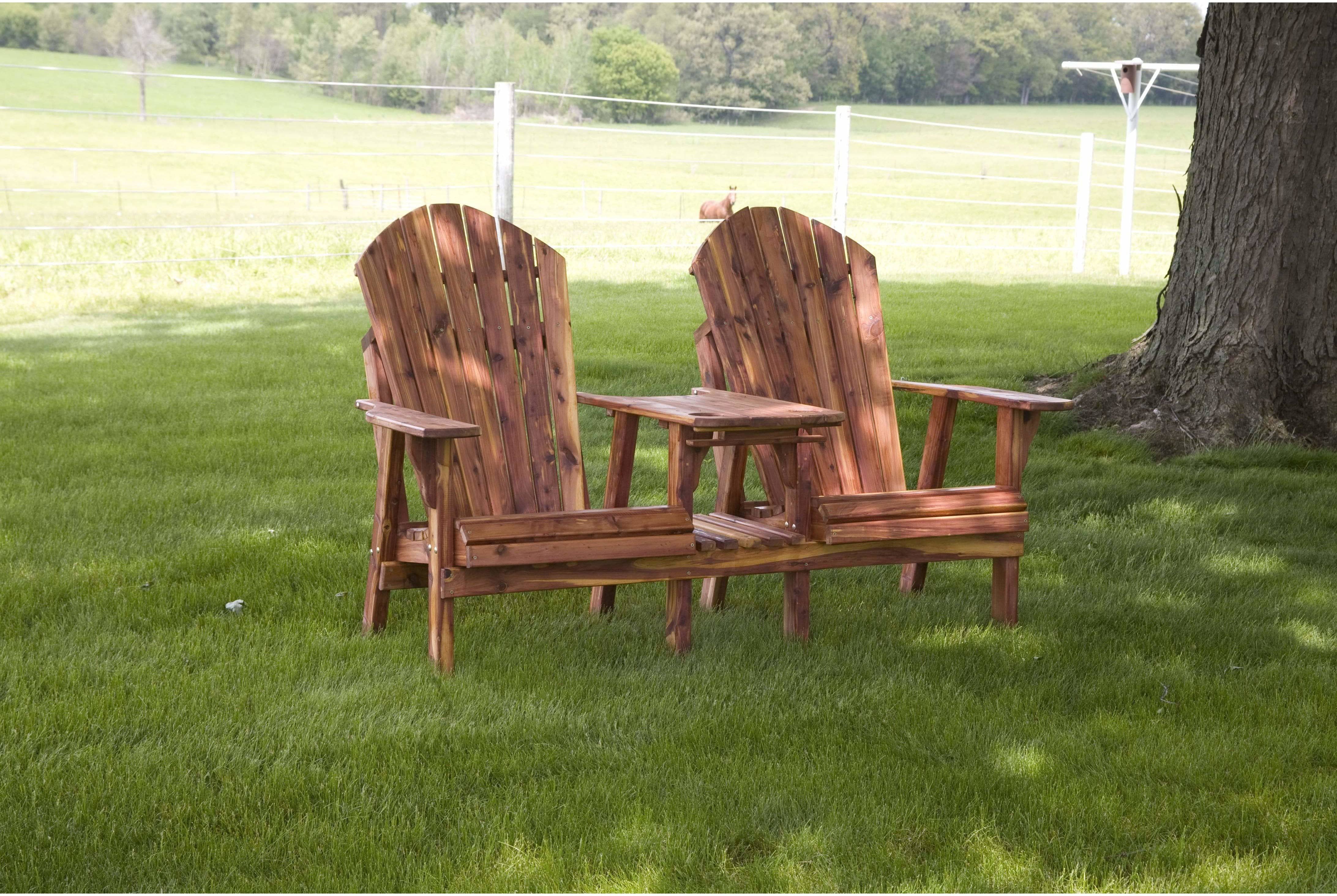 Nature’s Lawn & Patio Straightback Chair-Table Combo