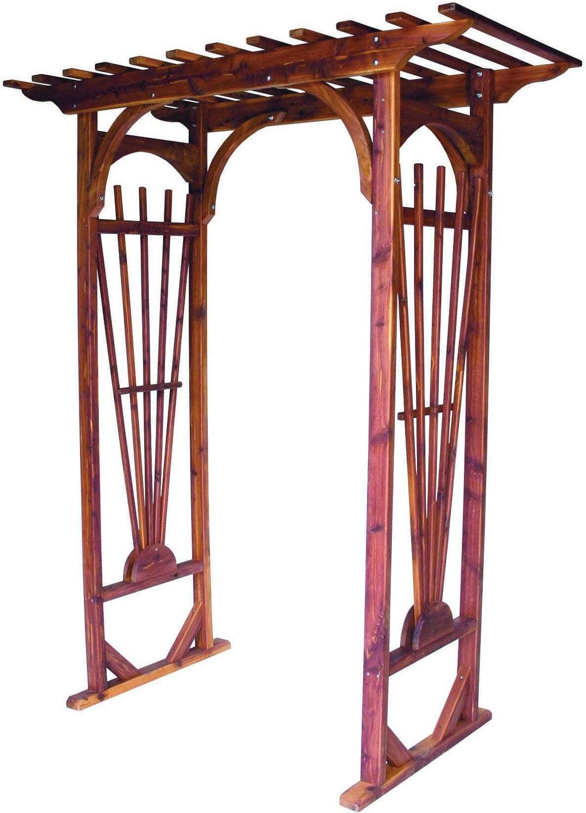 Nature’s Lawn & Patio Sunburst Arbor-Rustic Furniture Marketplace