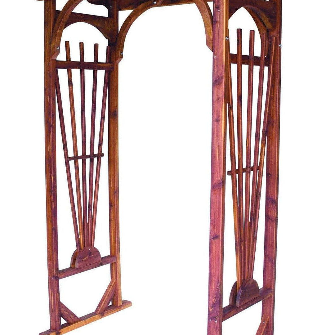 Nature’s Lawn & Patio Sunburst Arbor-Rustic Furniture Marketplace