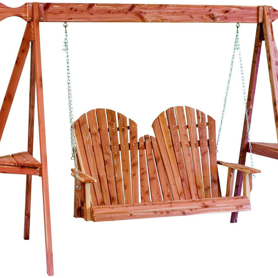 Nature’s Lawn & Patio Tripod Adirondack Swing-Rustic Furniture Marketplace