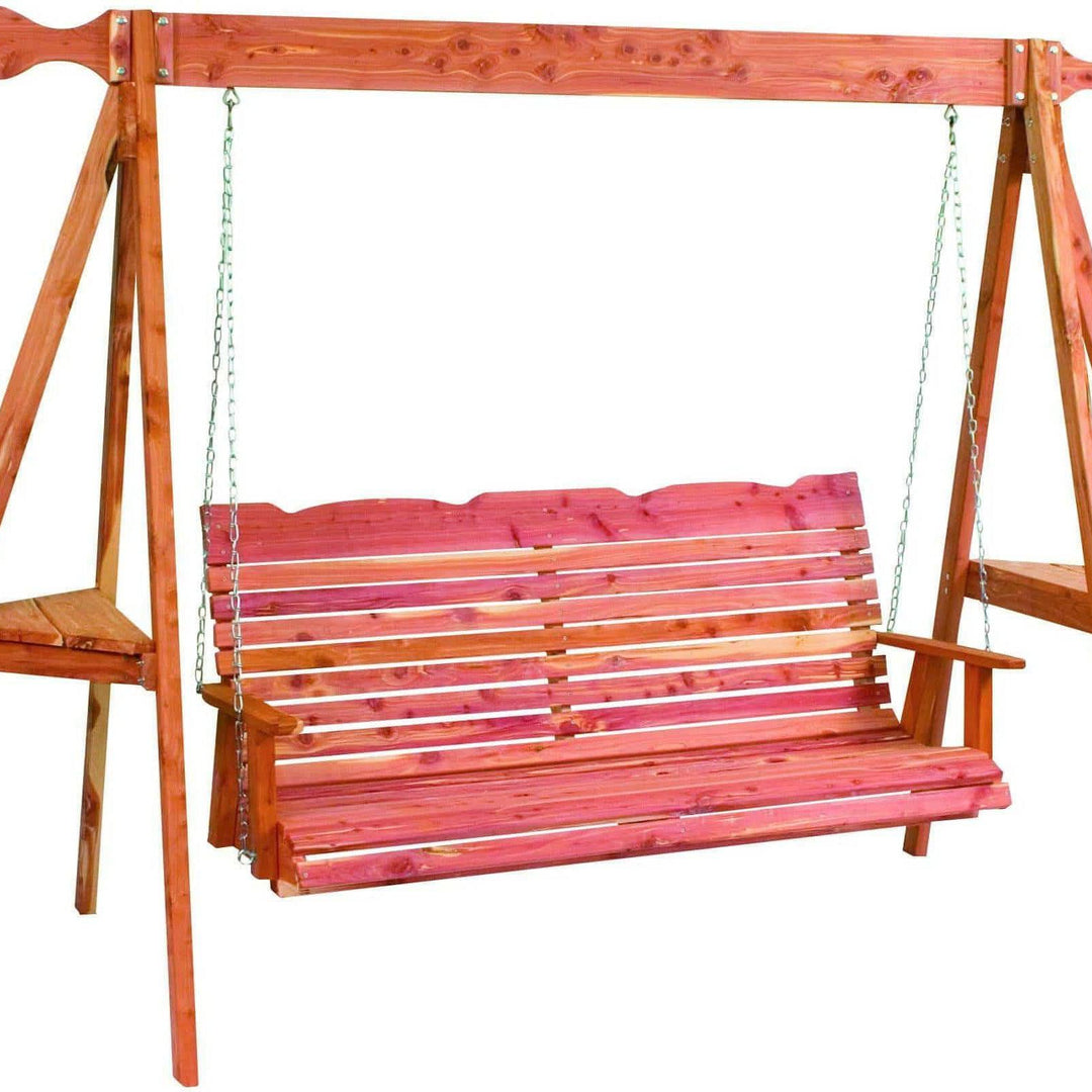 Nature’s Lawn & Patio Tripod Straightback Swing-Rustic Furniture Marketplace