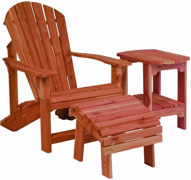 Nature’s Lawn & Patio Wood Adirondack Old Style Chair-Rustic Furniture Marketplace