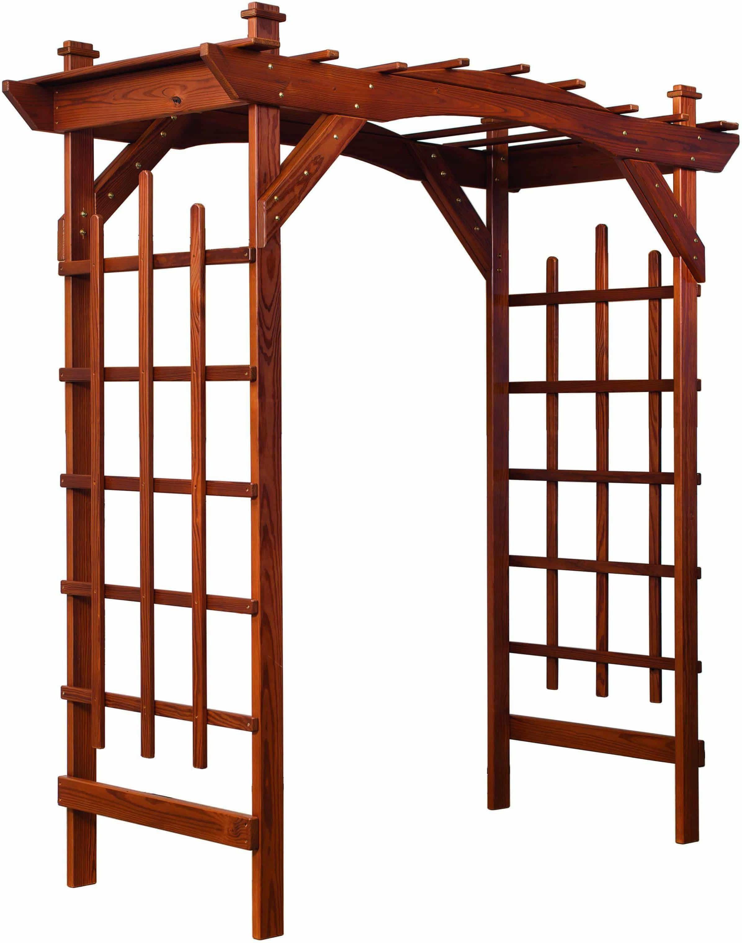 Nature’s Lawn & Patio Wood Arbor-Rustic Furniture Marketplace