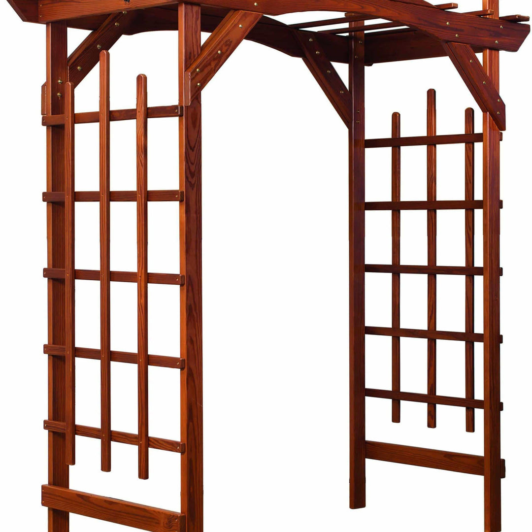 Nature’s Lawn & Patio Wood Arbor-Rustic Furniture Marketplace