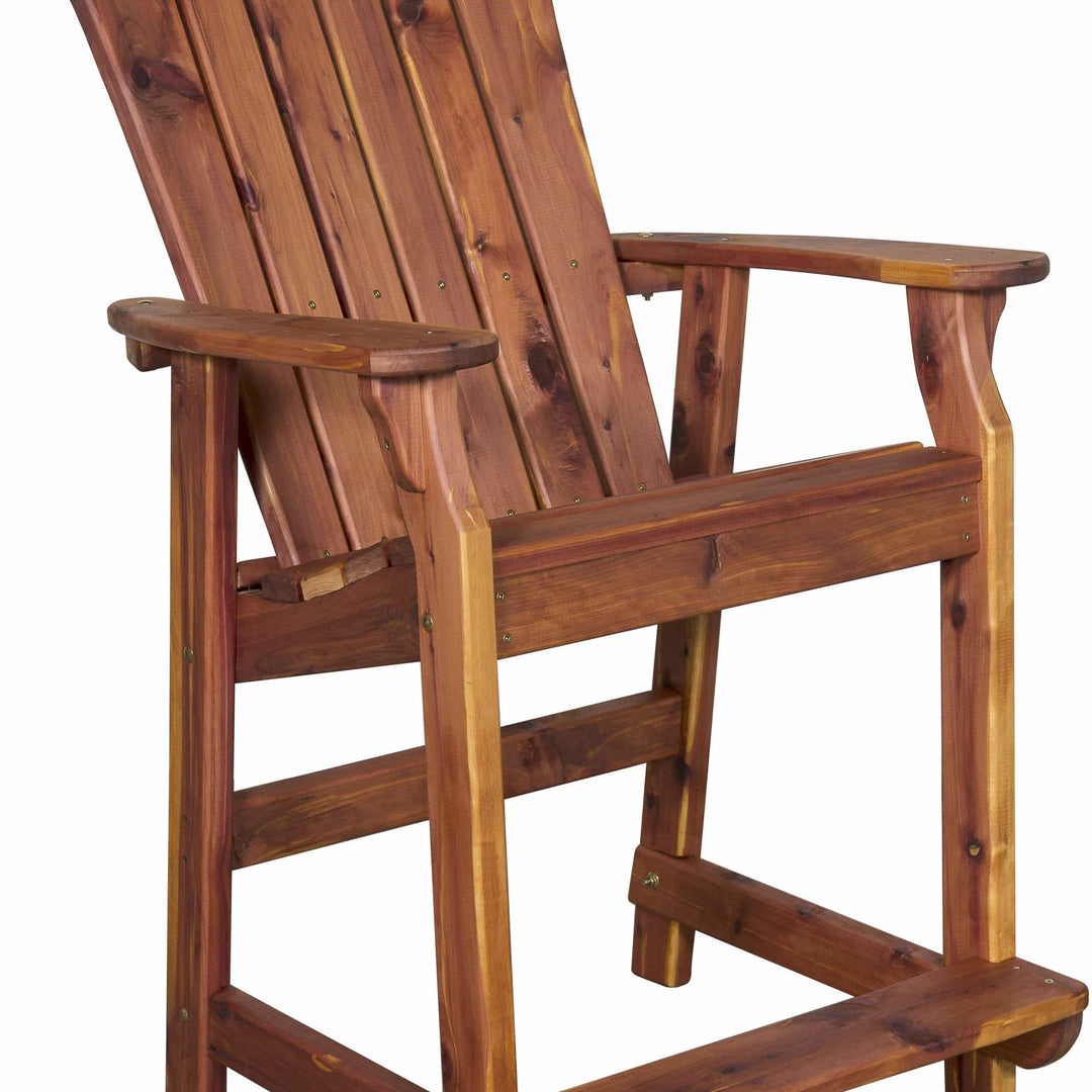 Nature’s Lawn & Patio Wood Patio Chair-Rustic Furniture Marketplace