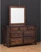 Peachey & Company 7-Drawer Dresser & Mirror - Dressers for Bedroom-Rustic Furniture Marketplace