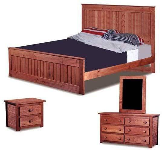Pine Crafter Furniture Mates Bed-Rustic Furniture Marketplace