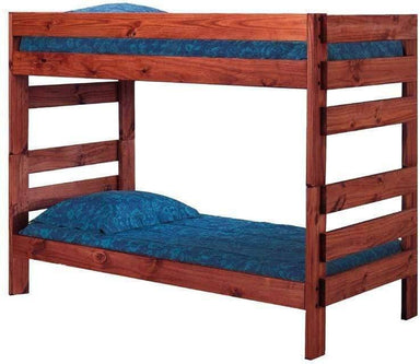 Pine Crafter Furniture Twin Stackable Bunk Bed-Rustic Furniture Marketplace