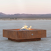 THE OUTDOOR PLUS Cabo Square Fire Pit - Corten Steel-Rustic Furniture Marketplace