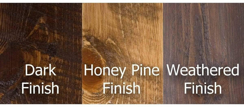 Viking Log 84 Inch Barnwood Bar-Rustic Furniture Marketplace