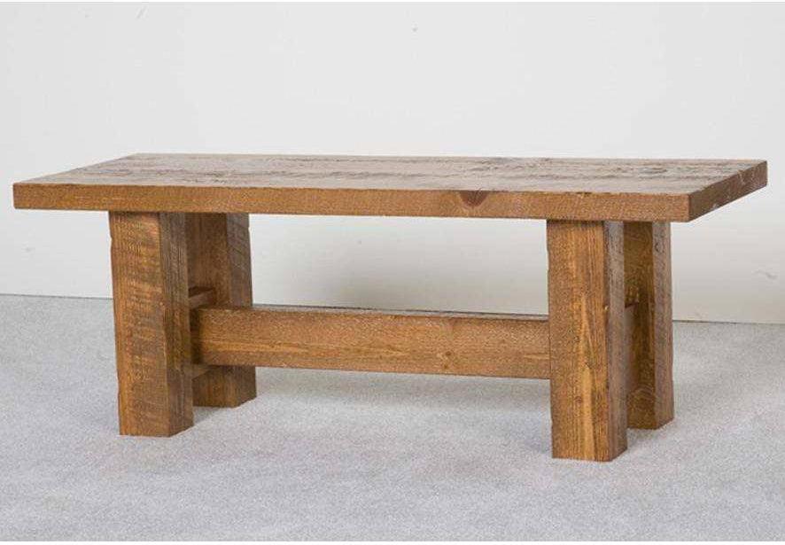 Viking Log Barnwood Bench-Rustic Furniture Marketplace