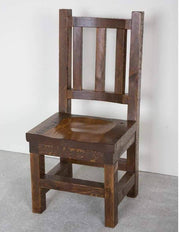 Viking Log Barnwood Dining Chair-Rustic Furniture Marketplace