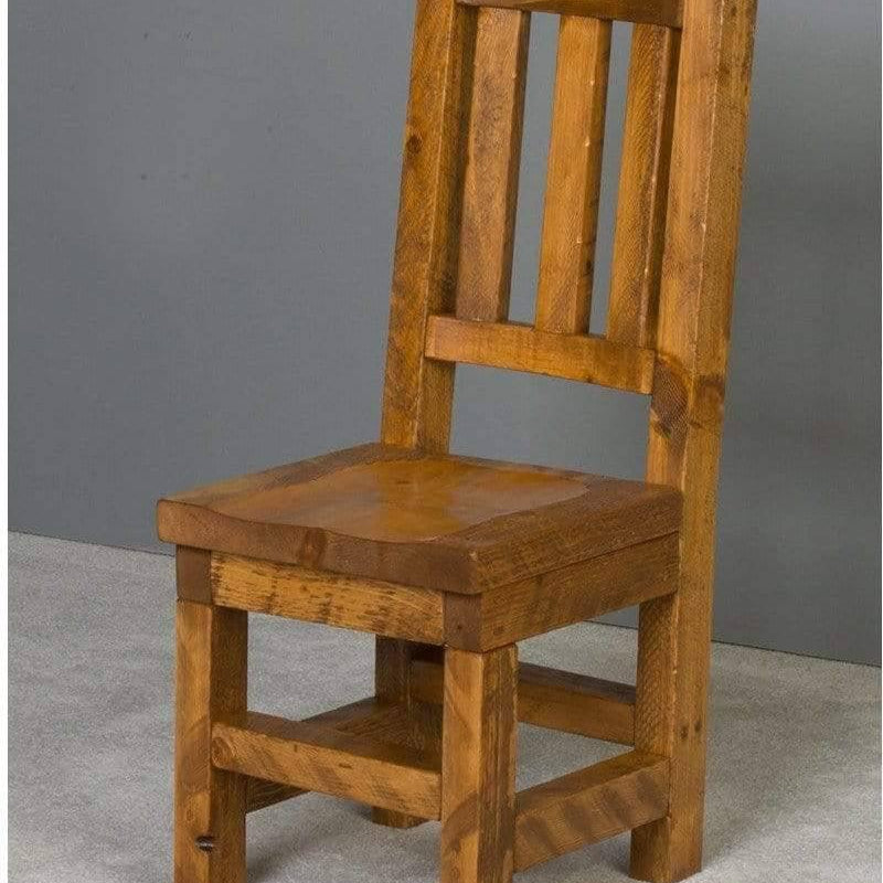 Viking Log Barnwood Dining Chair-Rustic Furniture Marketplace