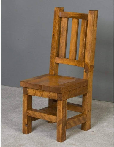 Viking Log Barnwood Dining Chair-Rustic Furniture Marketplace