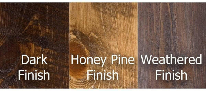 Viking Log Barnwood Farm Table-Rustic Furniture Marketplace