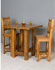 Viking Log Barnwood Pub Table-Rustic Furniture Marketplace